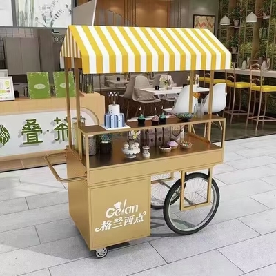 Fácil de operar Bike Crepe Trailer para Eco-conscientes doces Multifuncional