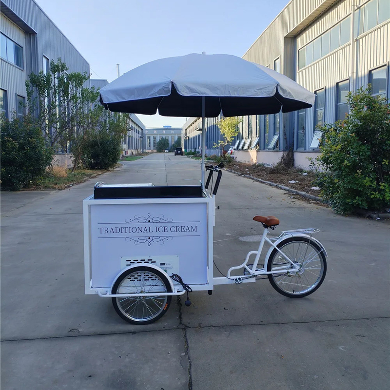 Caminhão móvel de gelados 220V/380V para negócios de alimentação de rua em oficinas de reparação de máquinas