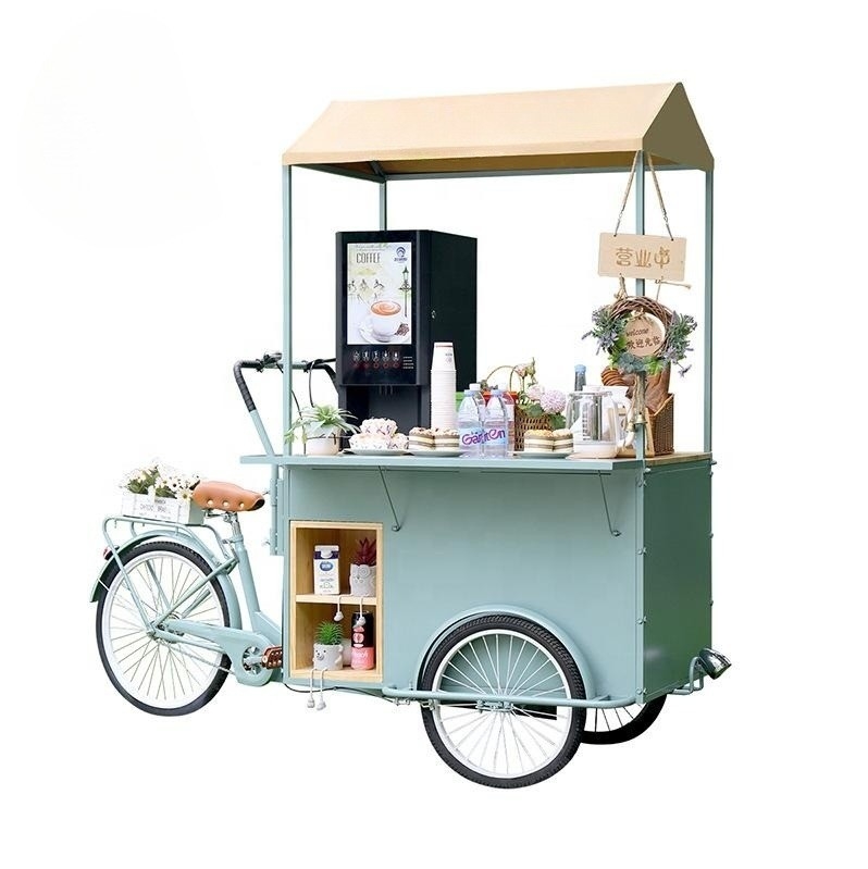 Triciclos de tensão personalizados Bicicleta Container Food Truck com 0-10000 Voltage