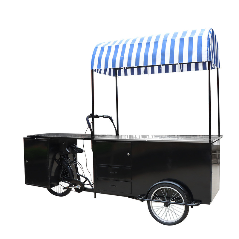 110*70cm Caminhão móvel de venda de comida para cachorros-quentes com equipamentos internos e como seu requisito