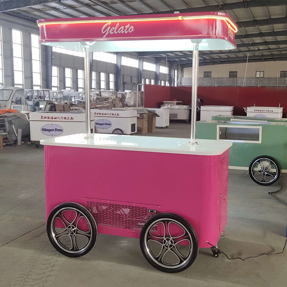 Carrinhos de sorvetes de design móvel para venda carrinhos de sorvetes usados carrinhos móveis carrinhos de comida