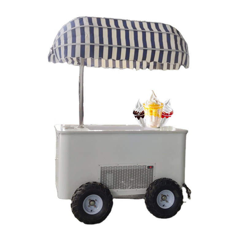Gelado do Food Bike Cart: A escolha perfeita para uma experiência divertida e interativa de sobremesa